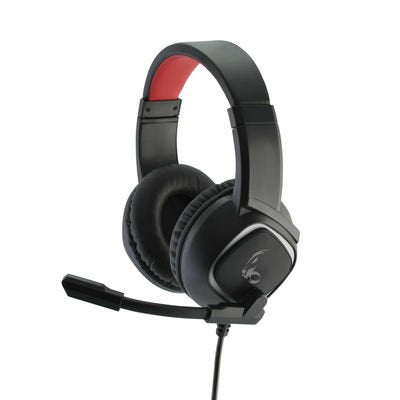 EAN 4260664871279 - MediaRange MRGS301 auricular y casco Auriculares Alámbrico Diadema Juego Negro, Rojo imagen 2