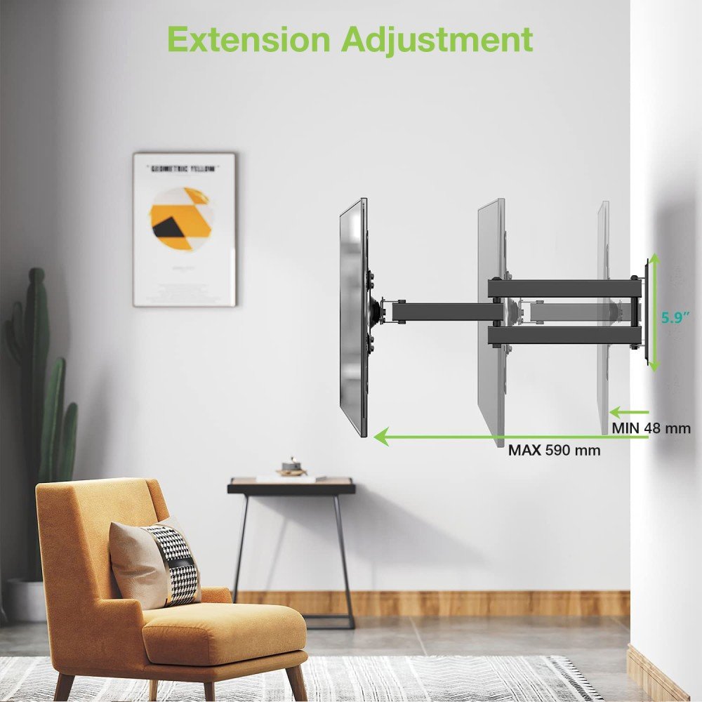 EAN 8057685308893 - Techly ICA-PLB 136M soporte para TV 139,7 cm (55") Negro imagen 6