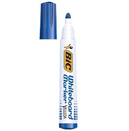 Velleda Marcador Pizarra Blanca Ecolutions 1751 Punta Biselada Azul Caja -12u-