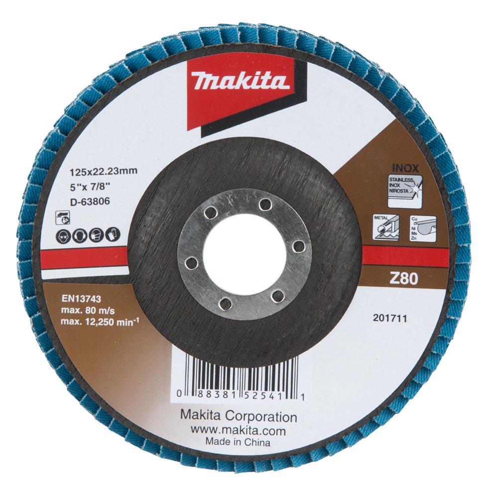 Makita Faecherschleifscheibe 125mm Z80