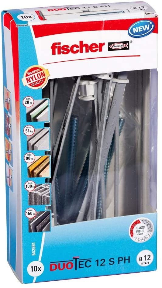 EAN 4048962298888 - Fischer 542591 tornillo de anclaje y taco imagen 1