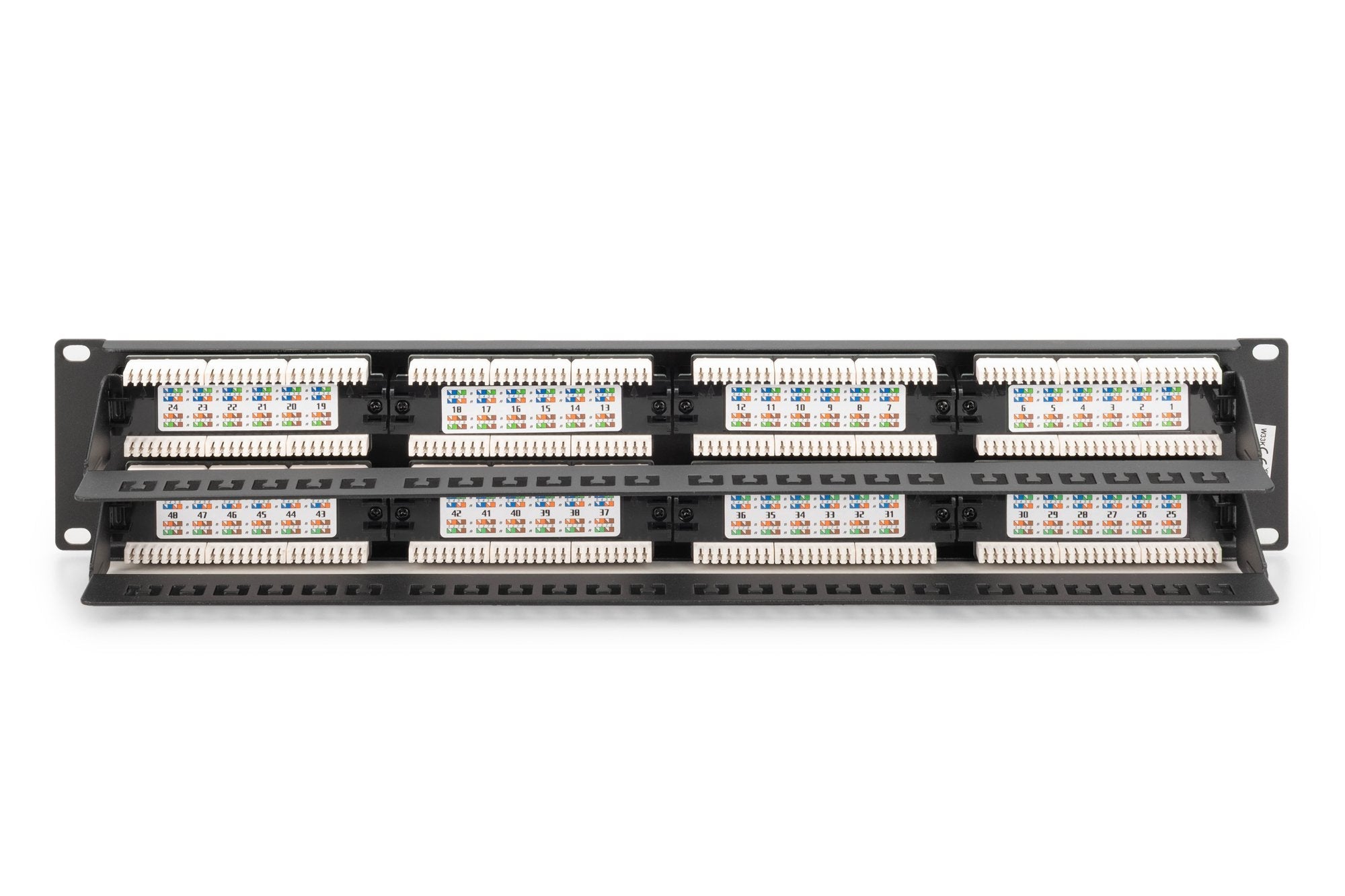 Digitus Patch Panel Cat6e 48port 2he , Negro, 19''