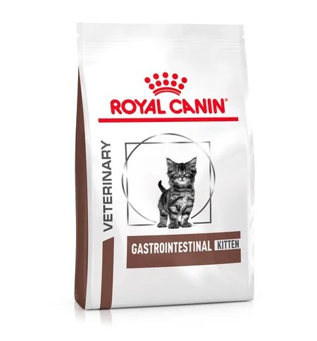 Royal Canin Vet Gastro Intestinal Kitten Comida Seca Para Gatos Aves De Corral 400 G