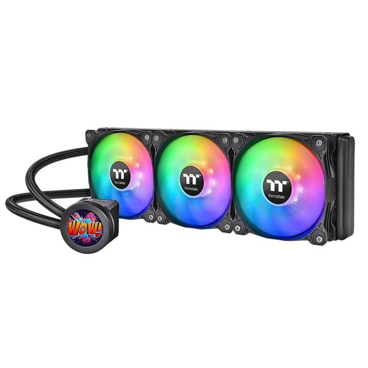 EAN 4713227534253 - Thermaltake Floe Ultra 360 RGB Procesador Sistema de refrigeración líquida todo en uno 12 cm Negro 1 piez imagen 1