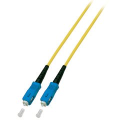 Efb Elektronik Simplex Jumper Sc-Sc 9 125 Os2 Lszh Amarillo 3.0mm 20m