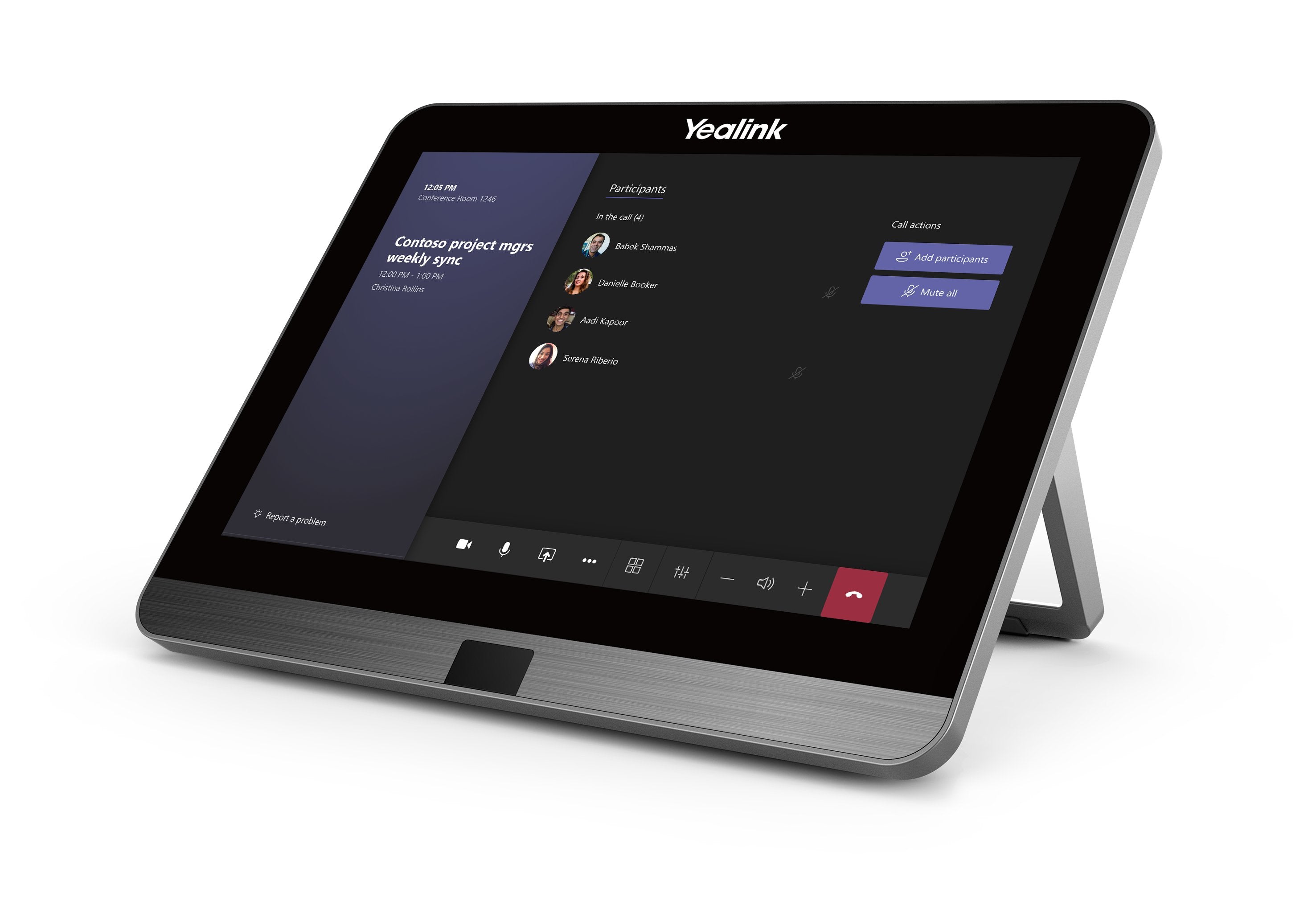 Yealink Mtouch Ii Touchpanel 8"