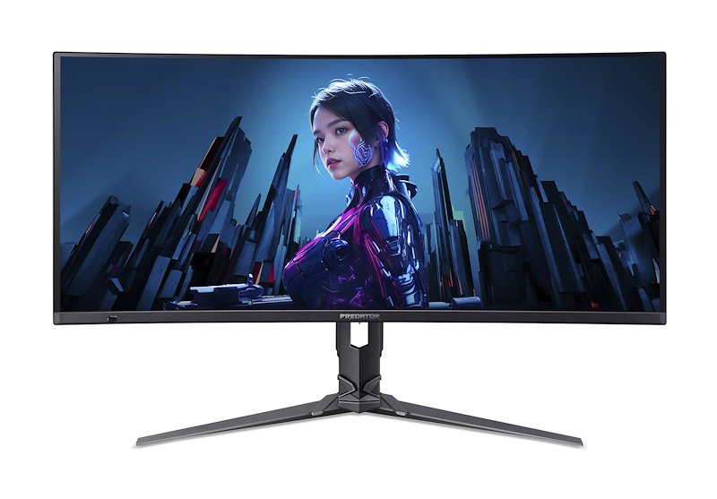Monitor Acer Predator Um.Cxxee.501 34" 3440 X 1440 Pixeles Ultrawide Quad Hd Qd-Oled Negro