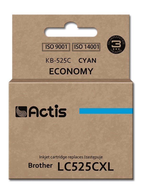 EAN 5901443097921 - Actis KB-525C cartucho de tinta 1 pieza(s) Compatible Rendimiento estándar Cian imagen 1