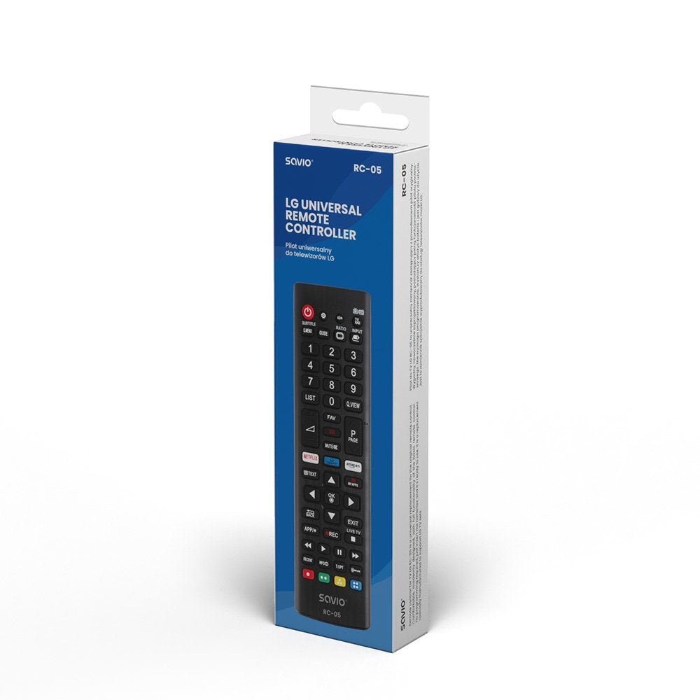 Savio Rc-05 Universal Remote Control / Replacement For Lg Tvs