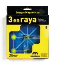 Fournier - Juego De Mesa, Tablero Tres En Raya Magnético Mini