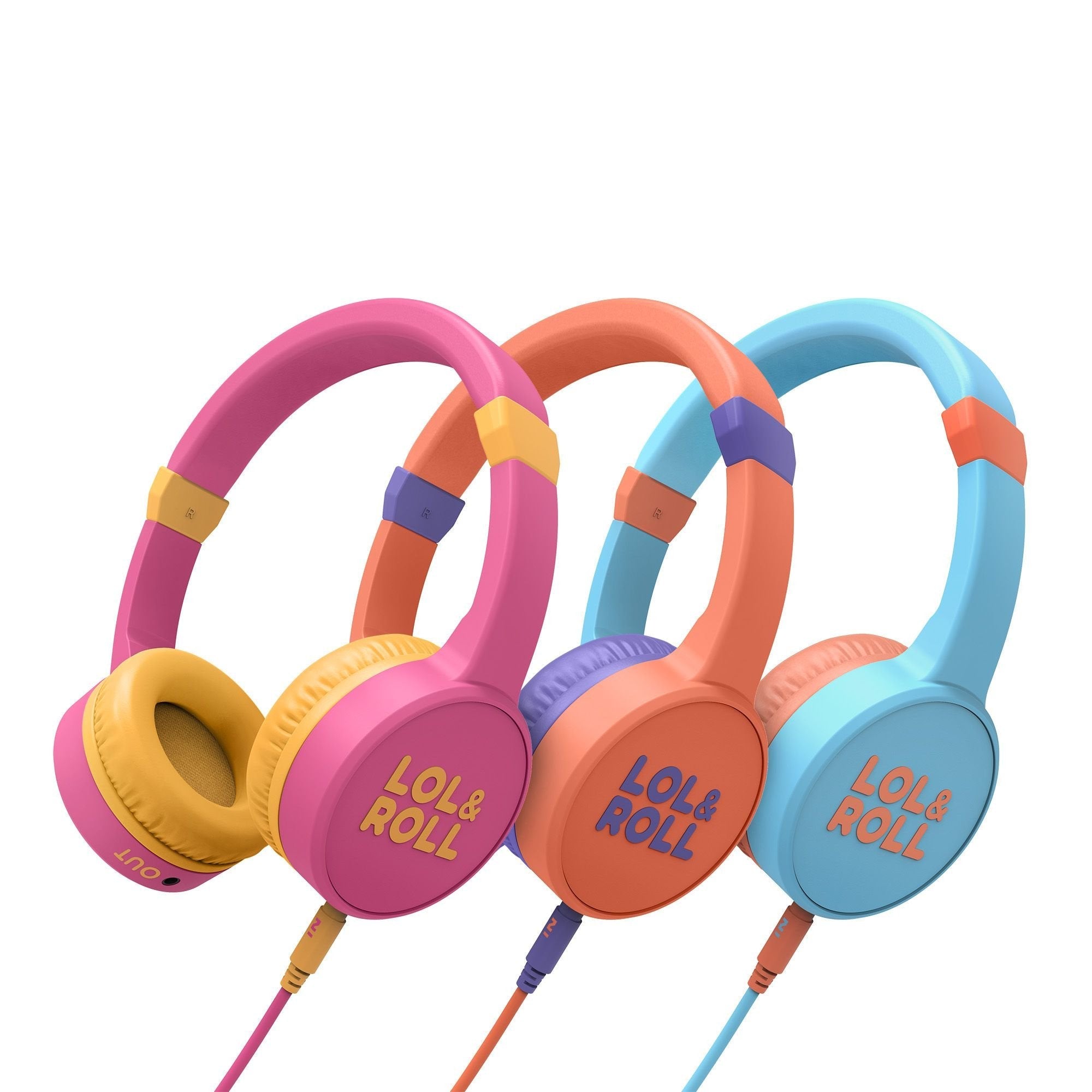 Energy System Auriculares Lol&Roll Pop Kids Orange