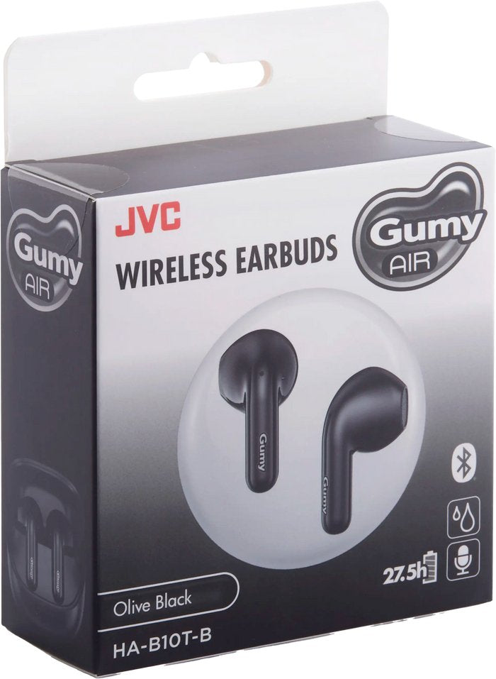 Auriculares Jvc Ha-B10t Gumy Oliva Negro
