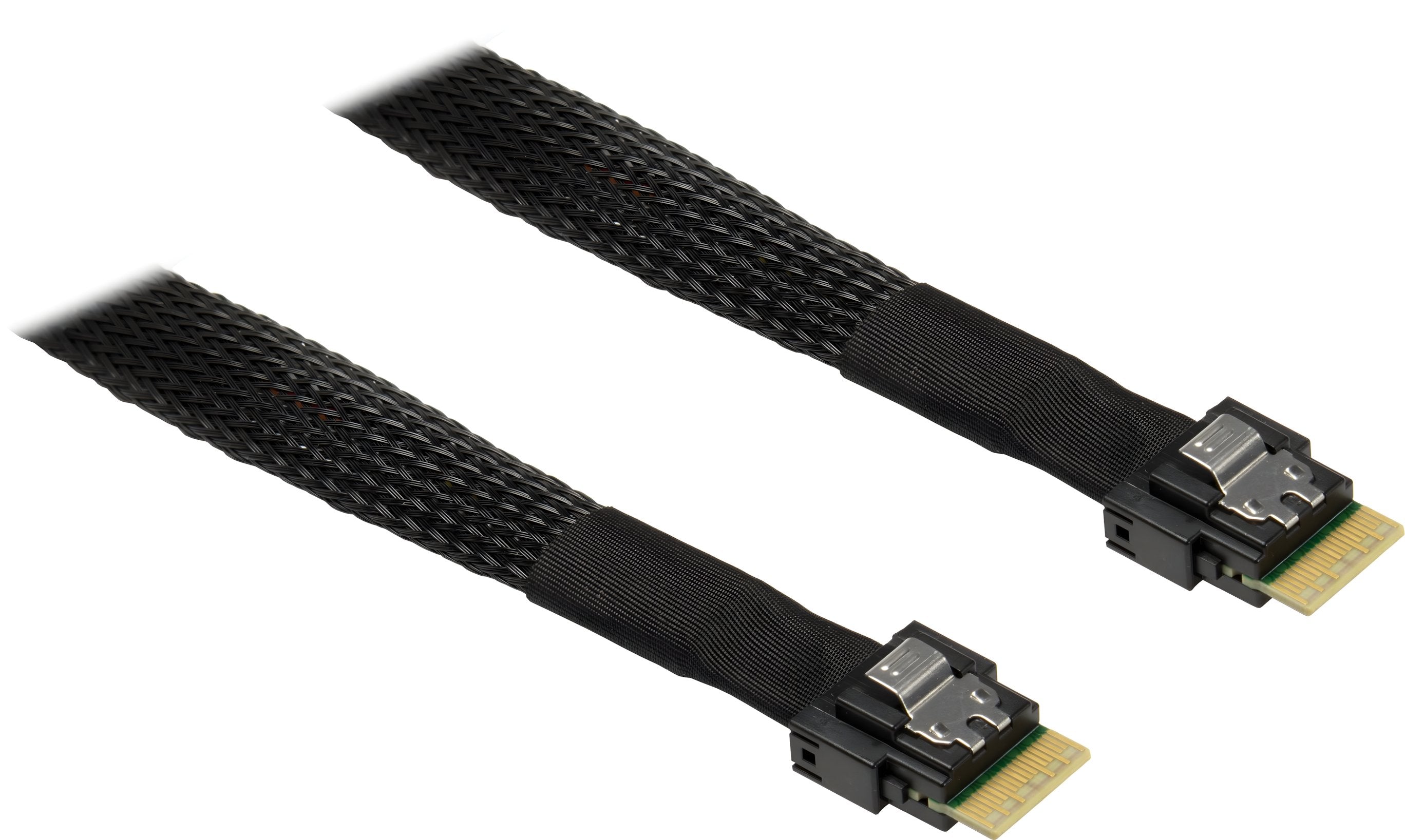 EAN 4260455649490 - Inter-Tech SFF-8654 4i 0,7 m 24 Gbit/s Negro imagen 1