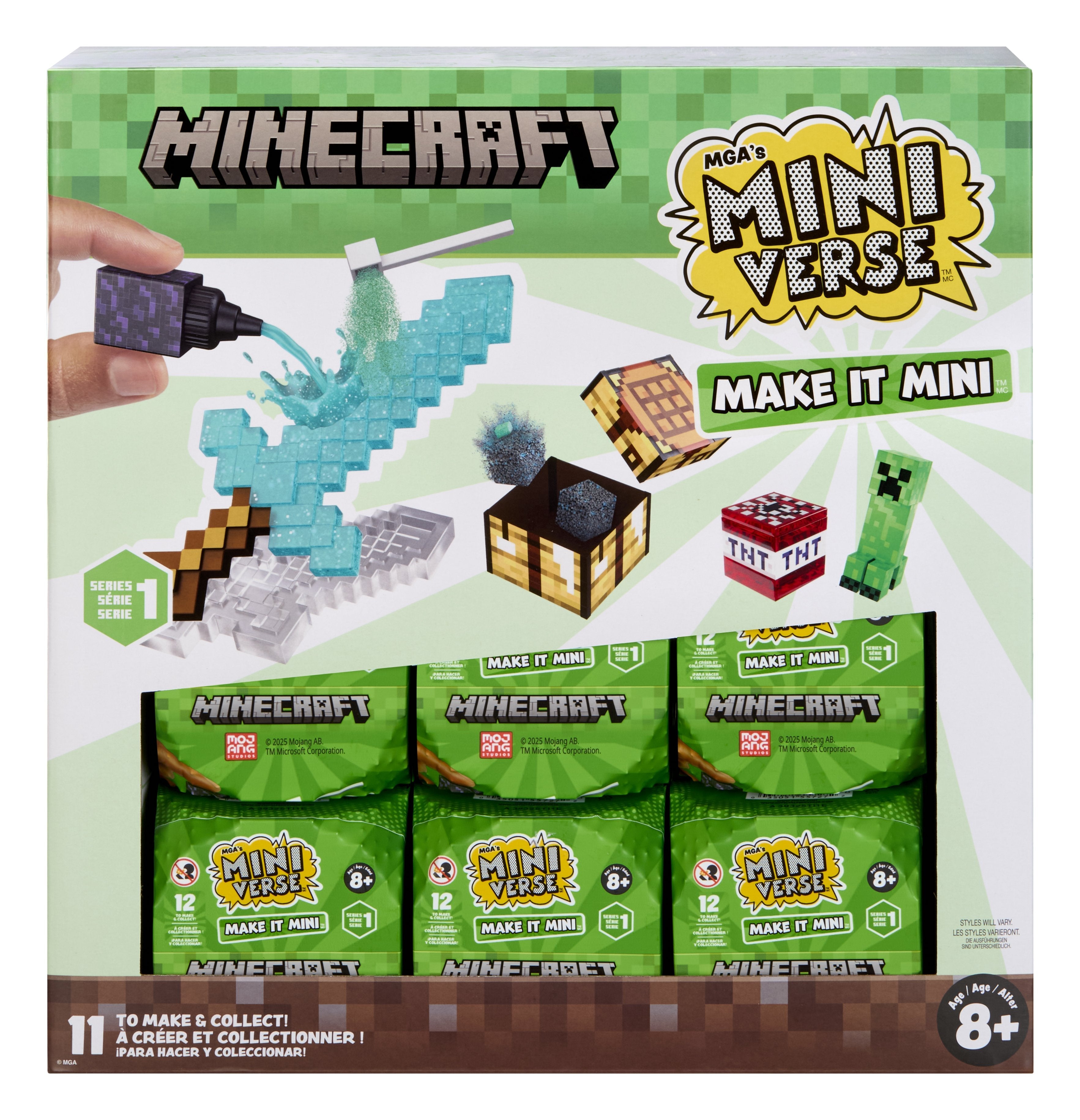 Mga Entertainment Miniverso De Mga: Hazlo Mini Minecraft, Elabora Artículos Variados 557272-Euc