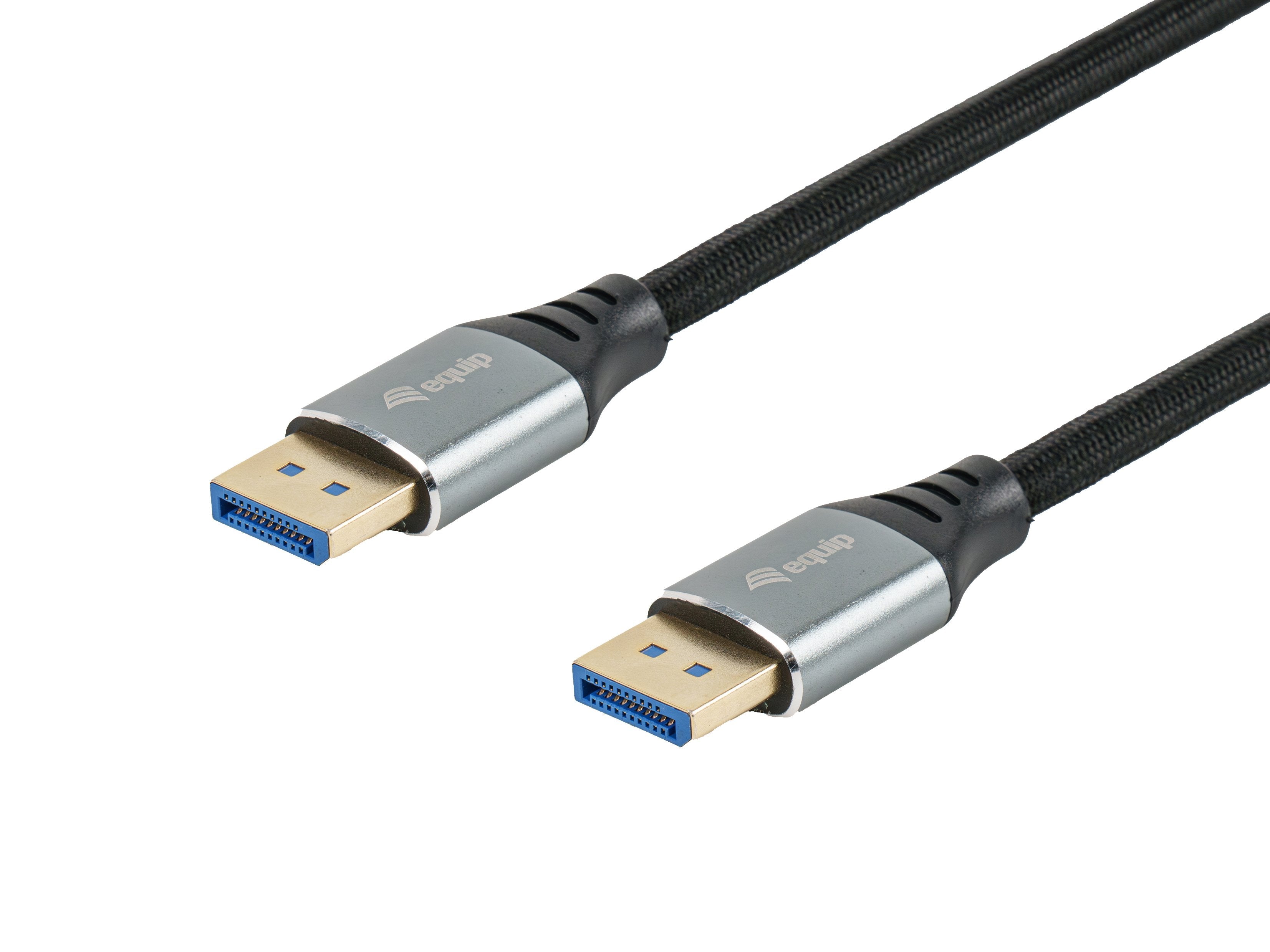 Equip Displayport 2.1 M M 1.00m16k 60hz Komp.Hdcp Alum. Gr