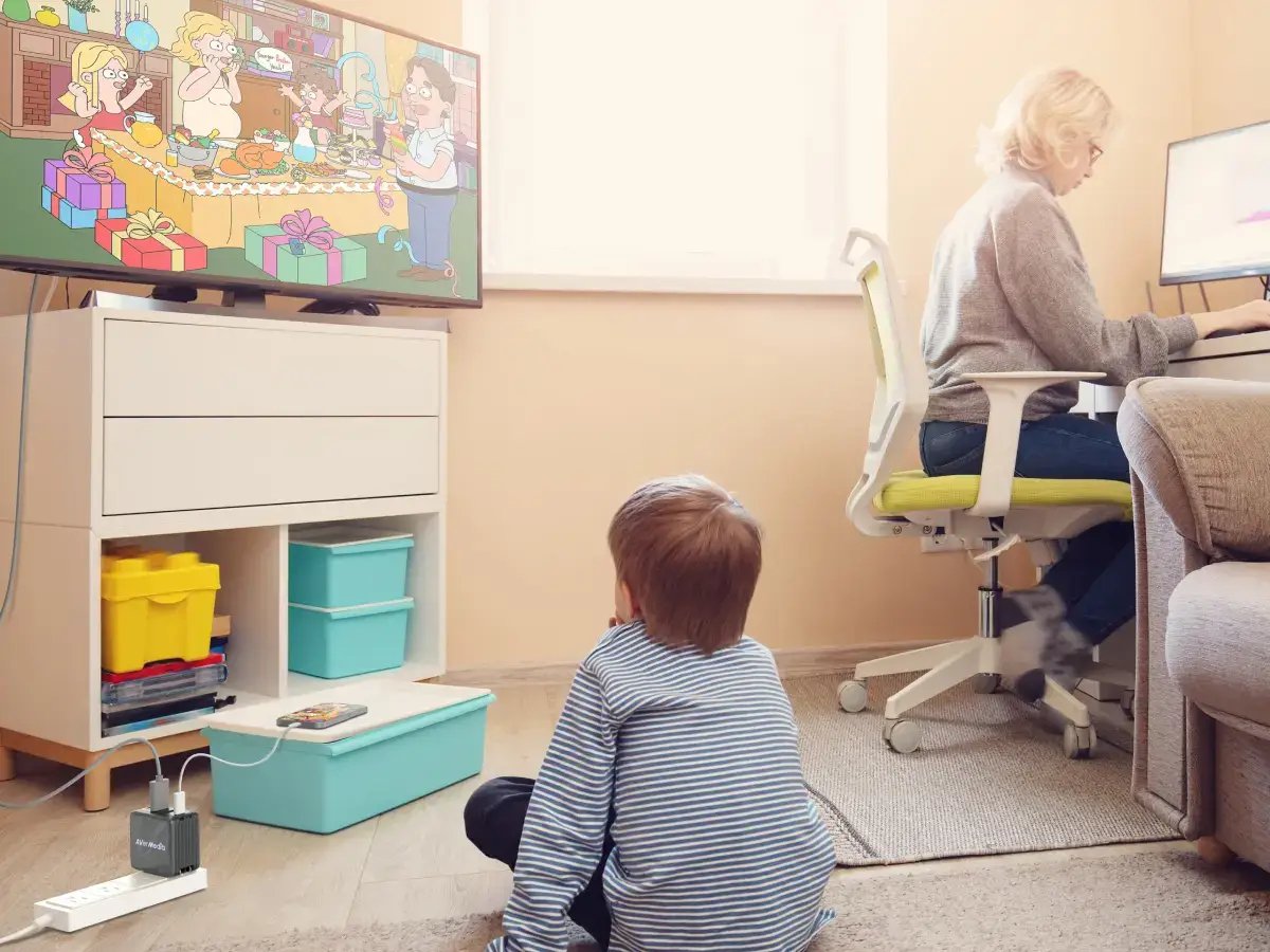 EAN 4711289503095 - AVerMedia GC313 Universal Negro Corriente alterna Carga rápida Interior imagen 6