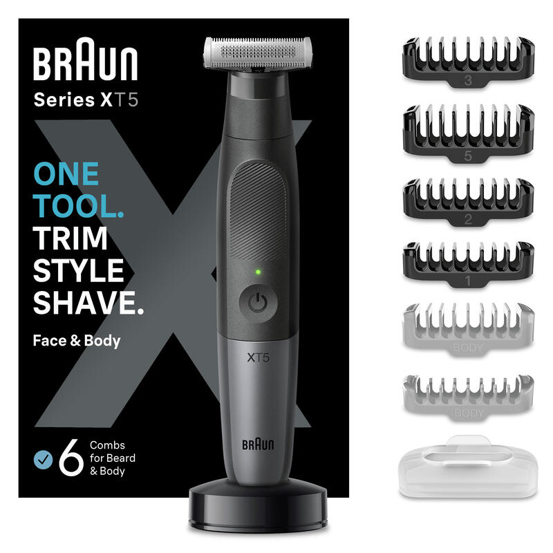 Afeitadora Braun Series Xt5300 Face + Body + Travel