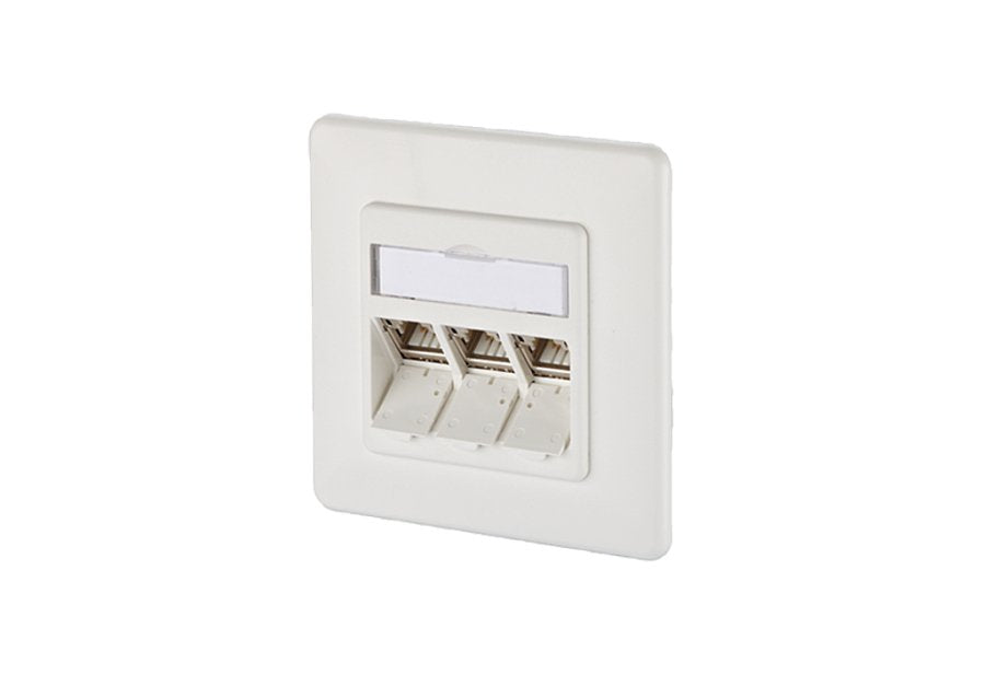 Caja De Conexiones Btr E-Datmodul Tia / Eia Cat.6a 3x8 (8) Up Purew.
