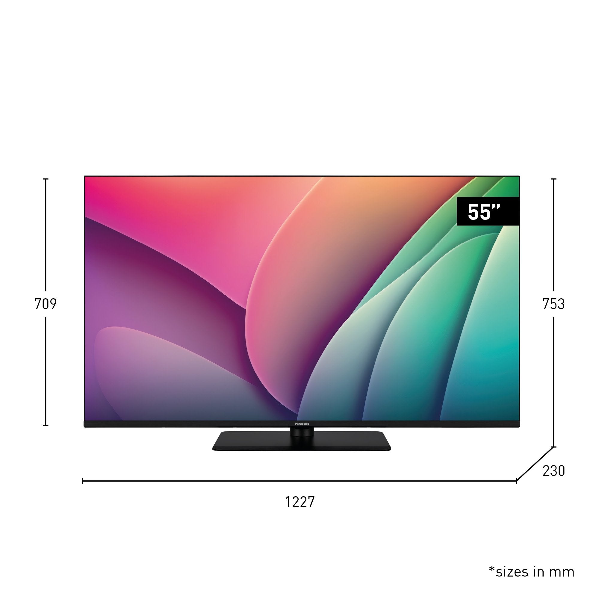Televisor Panasonic Tv-55w80aez (55") 4k Ultra Hd Smart Tv Wifi Negro