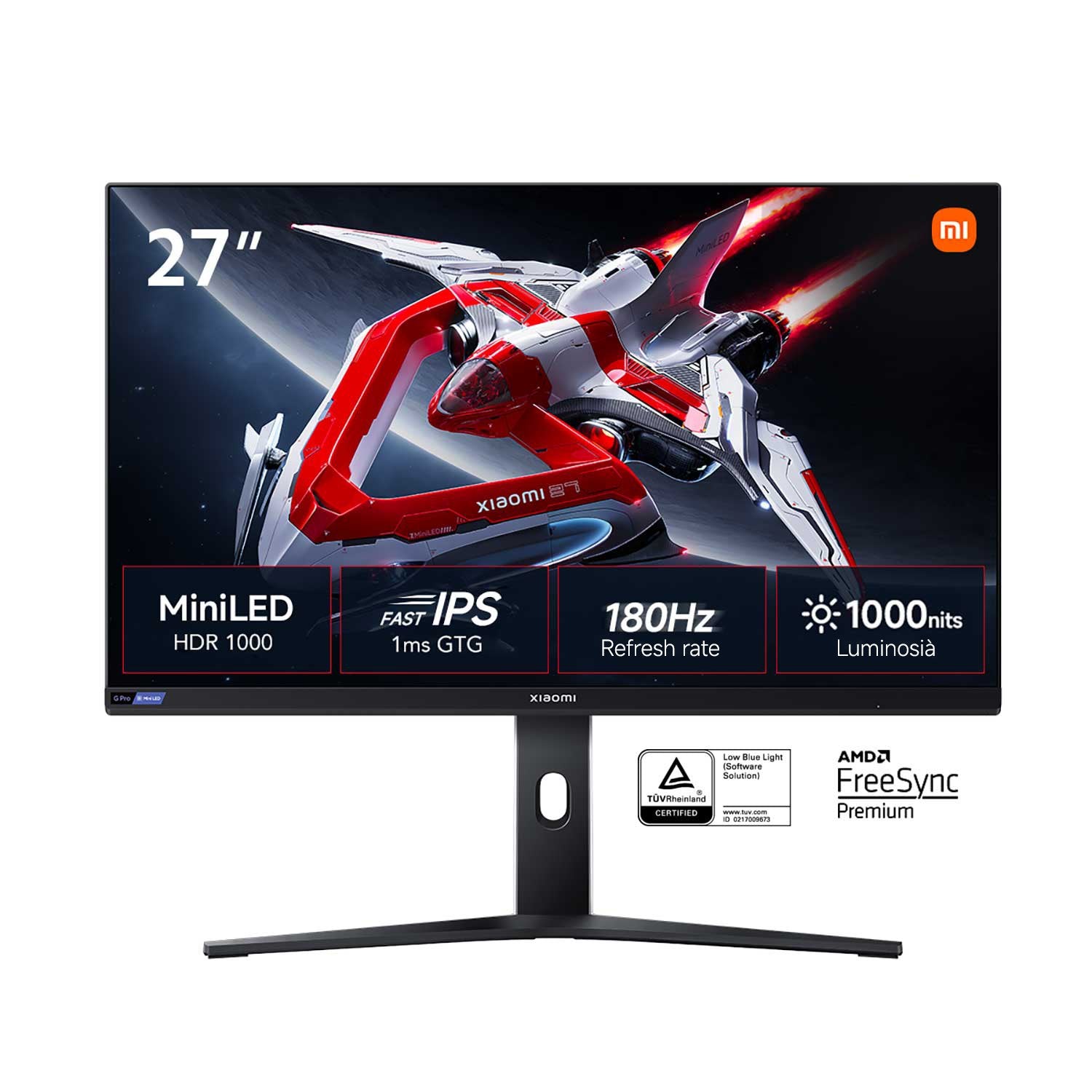 EAN 6941948703193 - Xiaomi Monitor G27 Pro pantalla para PC 68,6 cm (27") 2560 x 1440 Pixeles Wide Quad HD LED Negro imagen 1
