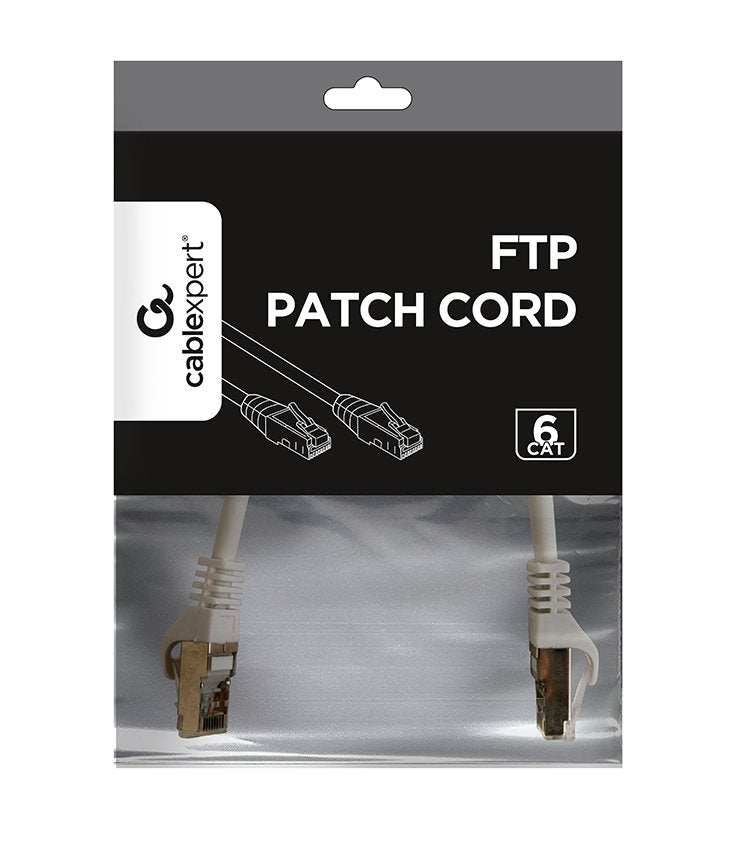 Gembird Cable De Red Ftp Cat6 Awg26 0.25m Gris Pp6-0.25m