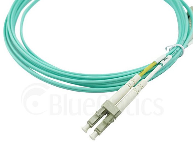 Blueoptics Lwl Patchkabel Lc / St Mm Om3 Aqua 1,0m