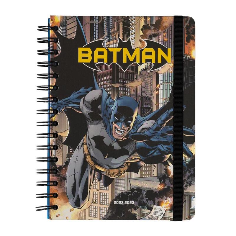 Agenda Escolar A5 2022 - 2023 12 Meses Erik Dc Comics Batman