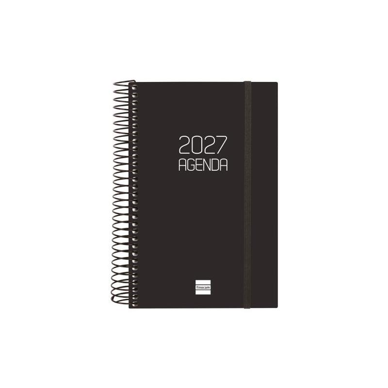 Agenda Finocam Espiral Basics Opaque Anual 2027 - 1 Dia Por Pagina