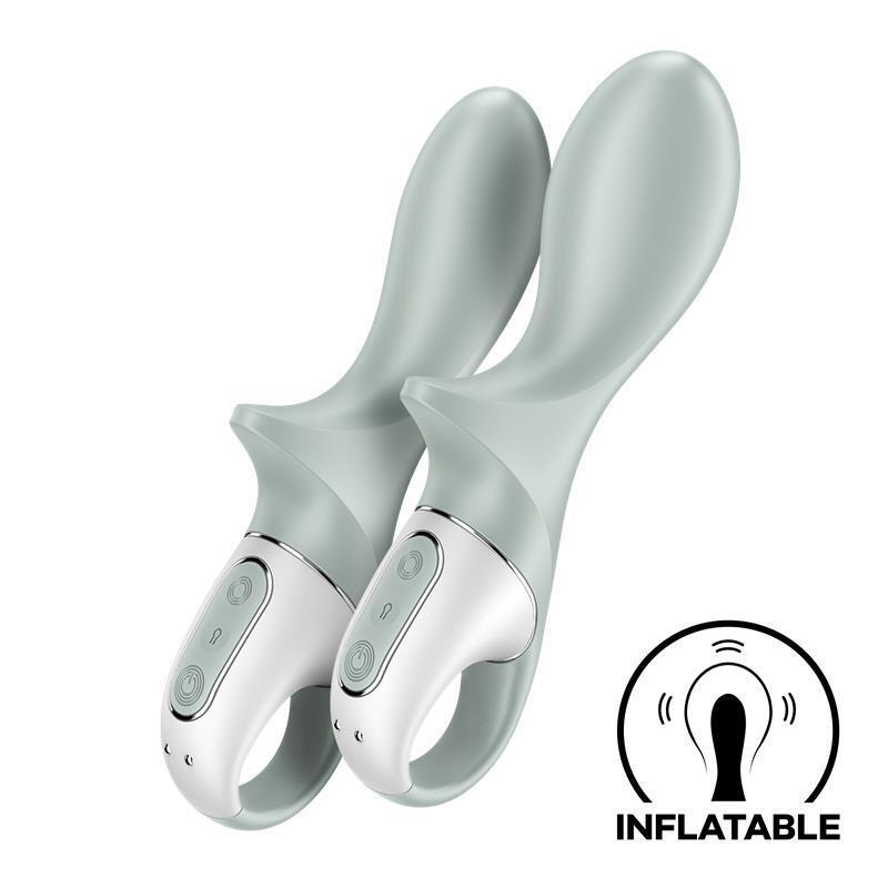 Air Pump Booty 3 Juguete Anal Con Función Inflable Verde