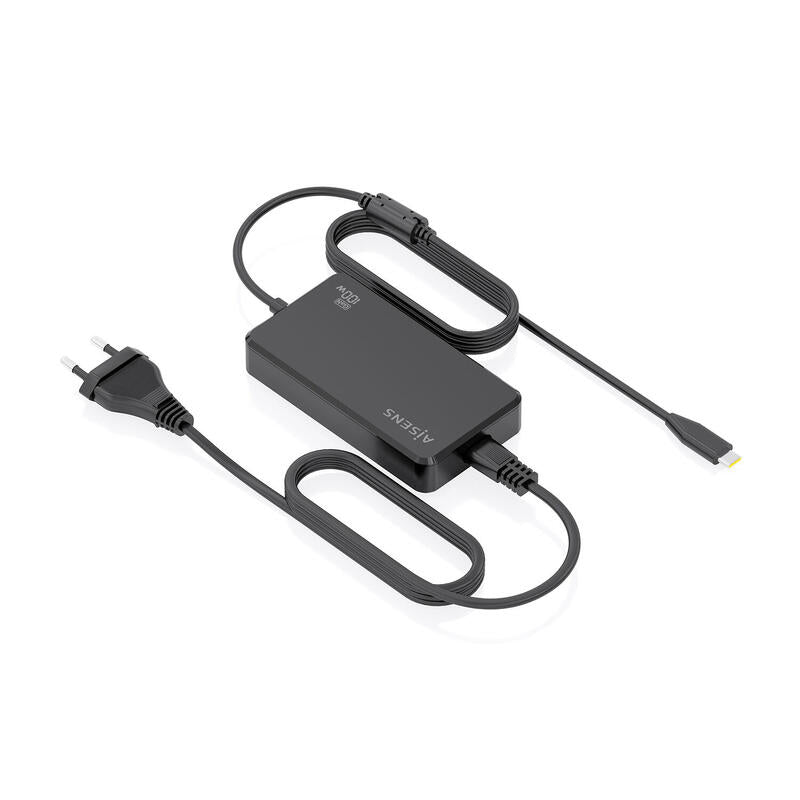 Aisens Cargador De Sobremesa Gan 100w Pd3.0 1xusb-C 1.8m, Negro