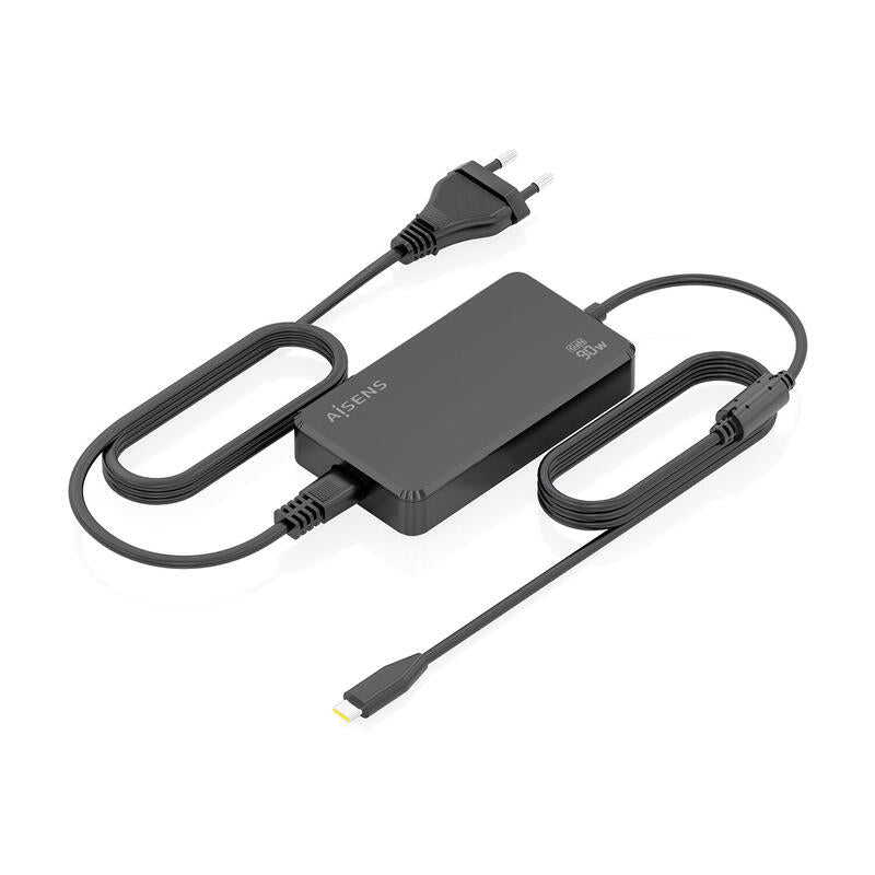 Aisens Cargador De Sobremesa Gan 90w Pd3.0 1xusb-C 1.8m, Negro