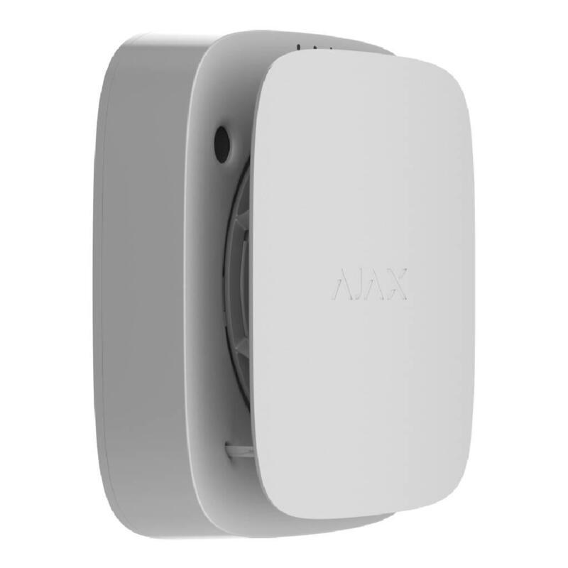 Ajax Fireprotect-En54-Hsn-Wh Ajax En54 Fireprotect Heat/Sounder Jeweller. Detector De Calor Con Sirena. Color Blanco