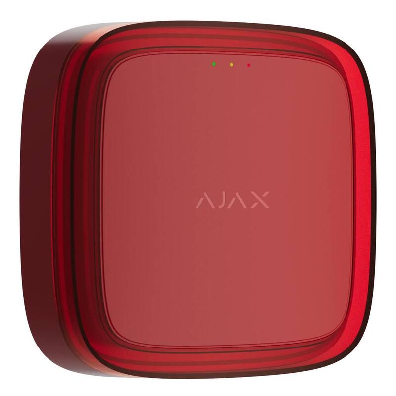 Ajax Fireprotect-En54-V-Rd Ajax En54 Fireprotect Vad Jeweller. Indicador Visual De Alarma. Color Rojo