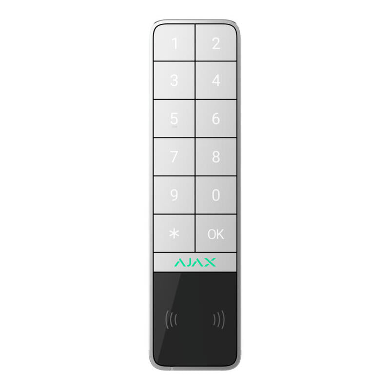 Ajax Keypad-Outdoor-Wh Ajax Keypad Outdoor Jeweller. Color Blanco