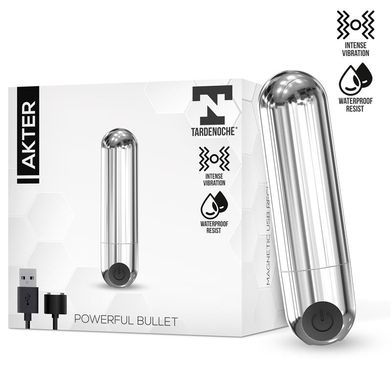 Akter Bala Vibradora Súper Potente Usb Magnético