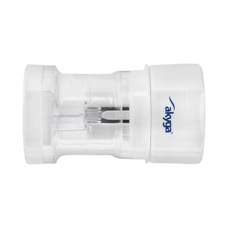 Akyga Adaptador De Viaje Ac Ak-Ad-61 Worldwide White