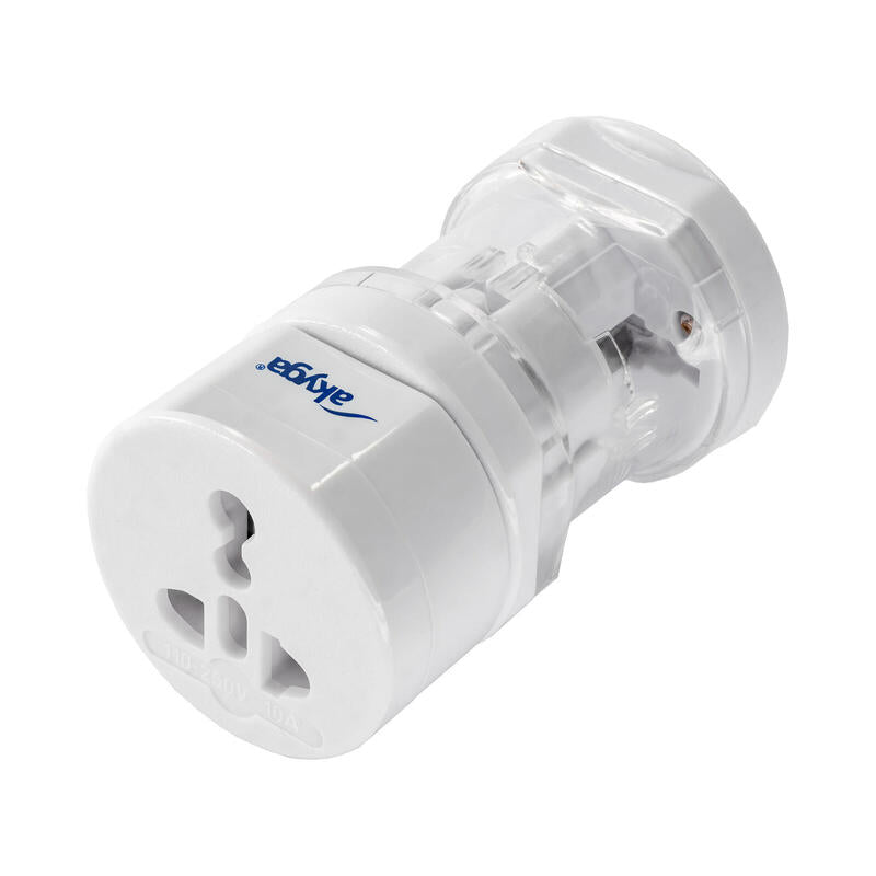 Akyga Adaptador De Viaje Ac Ak-Ad-61 Worldwide White