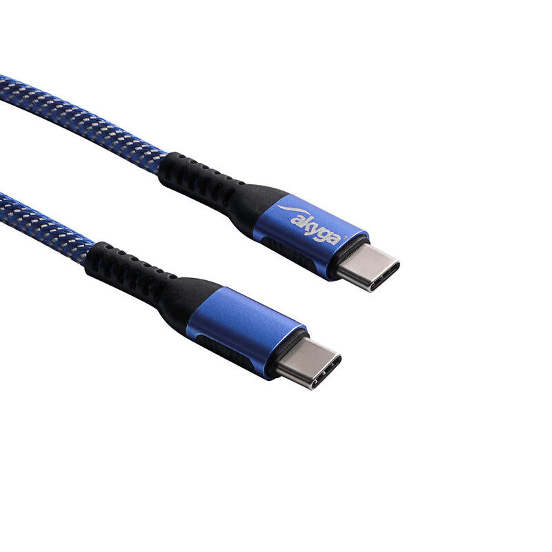 Akyga Cable Usb Ak-Usb-36 Usb Tipo C M Usb Tipo C M Ver. 2.0 100w 0.5m