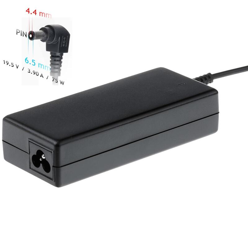 Akyga Cargador Para Portatil Ak-Nd-19 19.5v/3.9a 75w 6.5x4.4 Mm + Pin Sony