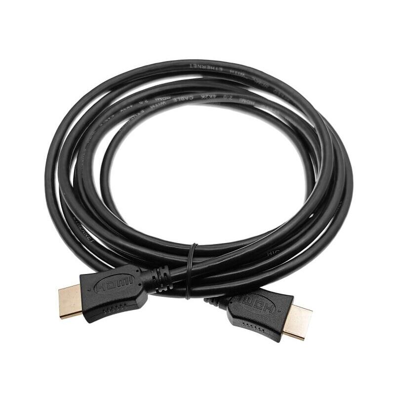 Alantec Cable Hdmi 10m V2.0 - Gold-Plated Connect, Negro