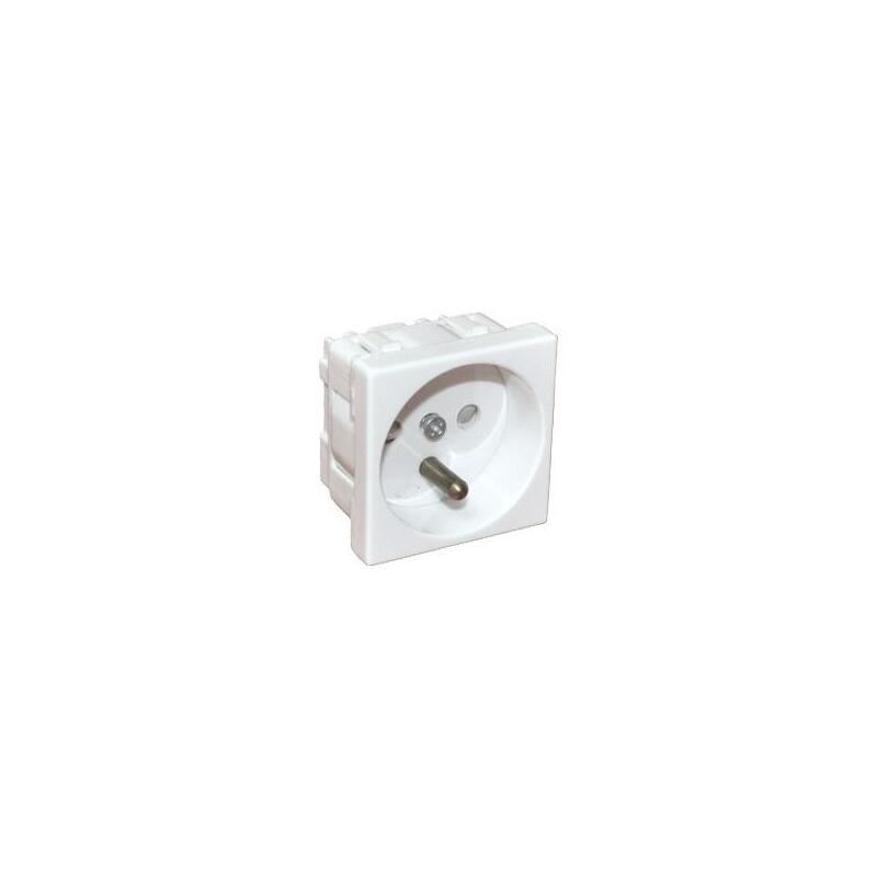 Alantec Pz01b Toma De Corriente Blanco