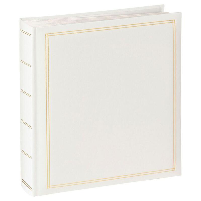 Álbum Walther Monza Blanco 33x34 100 Páginas Autoadhesivo Sk127w