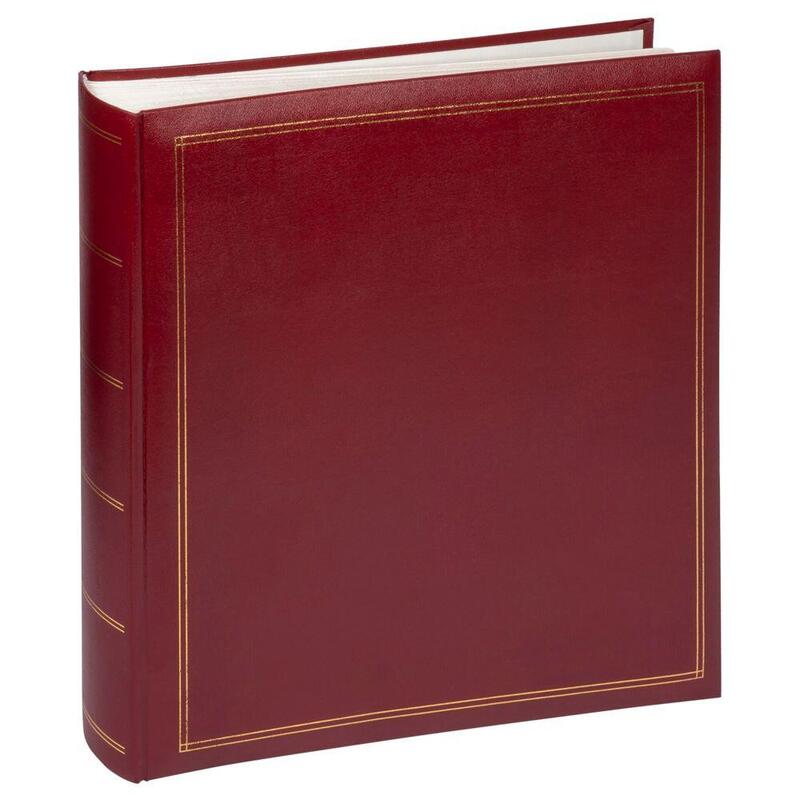 Álbum Walther Monza Rojo 33x34 100 Páginas Autoadhesivo Sk127r