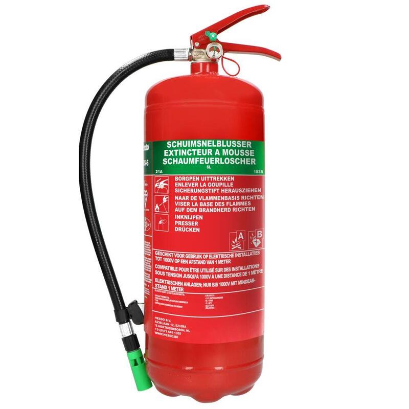 Alecto Fire Extinguisher Foam 6 Litres