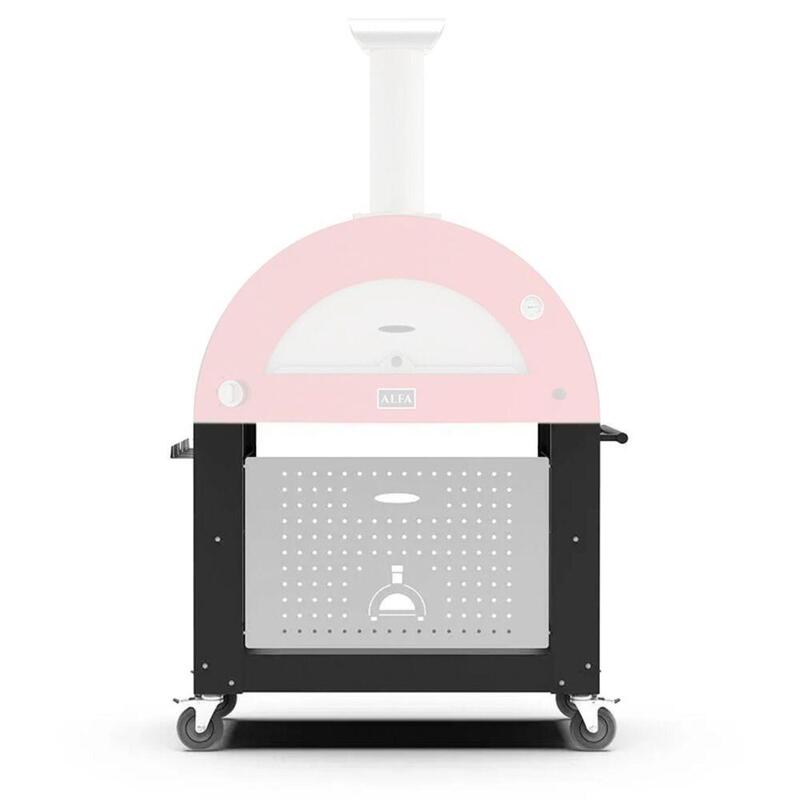 Alfa Forni Base 3 Pizze Moderno Black