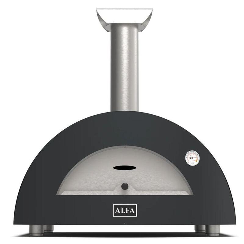Alfa Forni Moderno 3 Pizze Hybrid Slate Grey