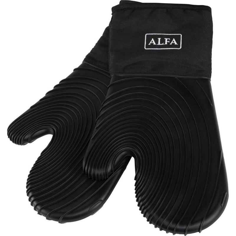 Alfa Forni Oven Gloves Black
