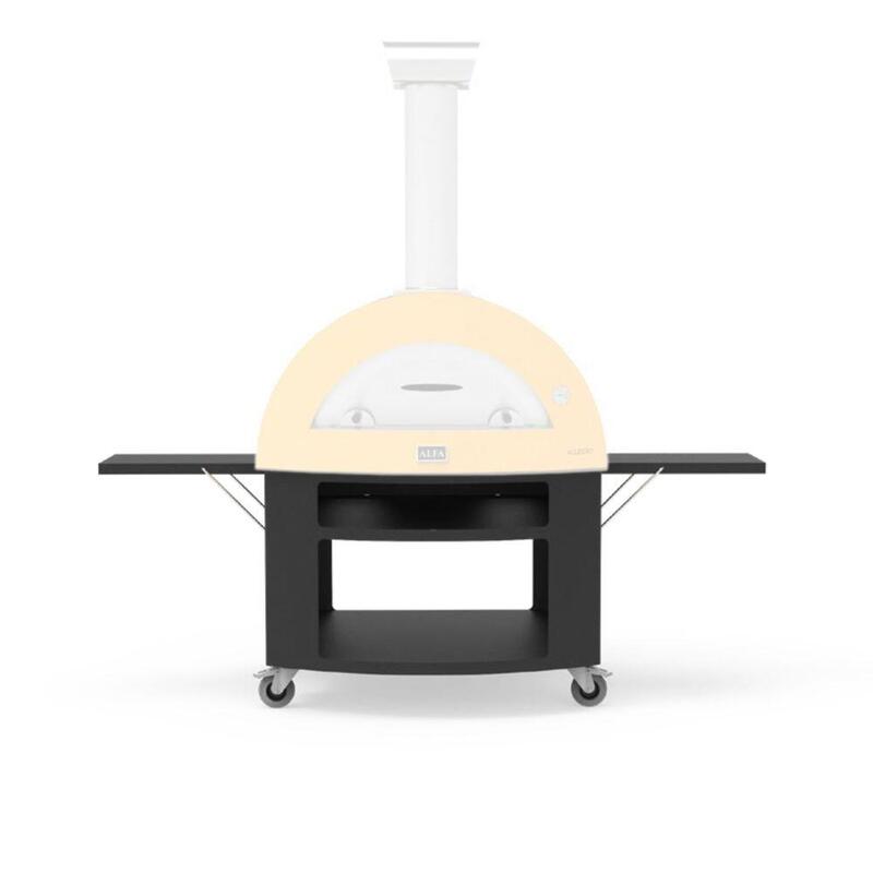 Alfa Forni Unterbau 5 Pizze Moderno Schwarz