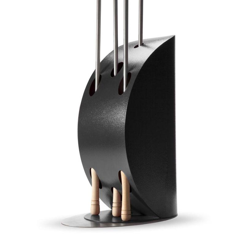 Alfa Forni Vela Pizza Peel Holder Silver Black