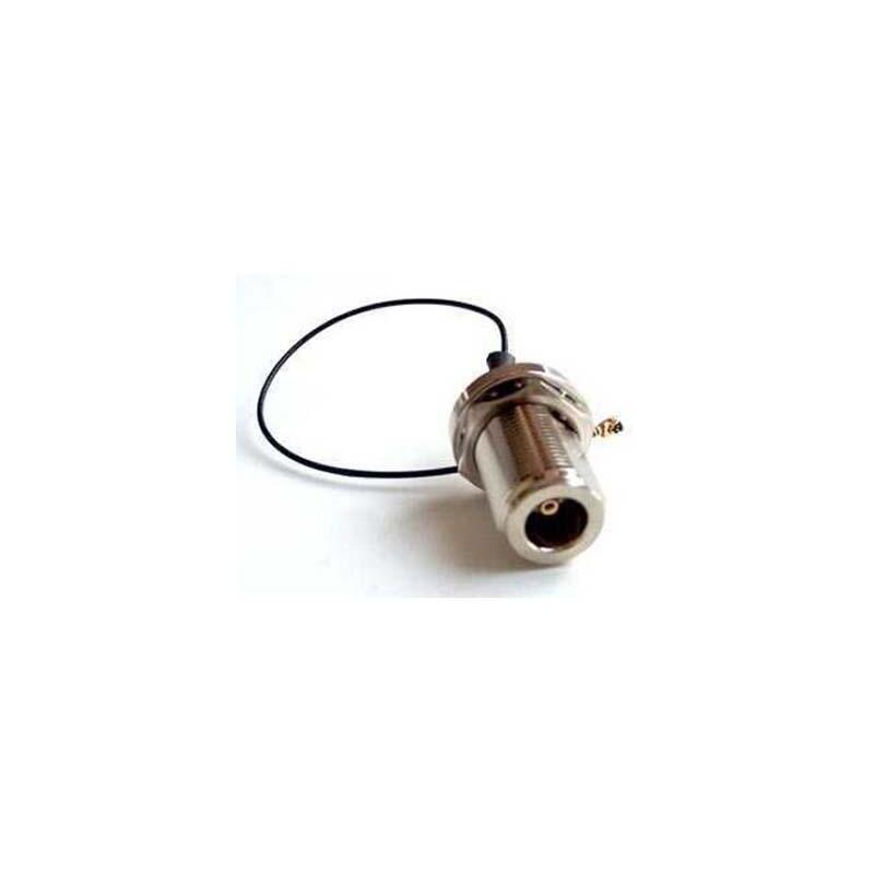 Alfa Network Ipex To N Female Bulkhead Rg178 25cm Cable Ipex To N Female Bulkhead Rg178 25cm